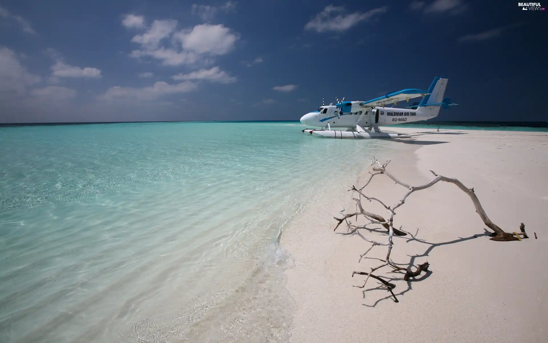 aeroplane, Ocean, Beaches