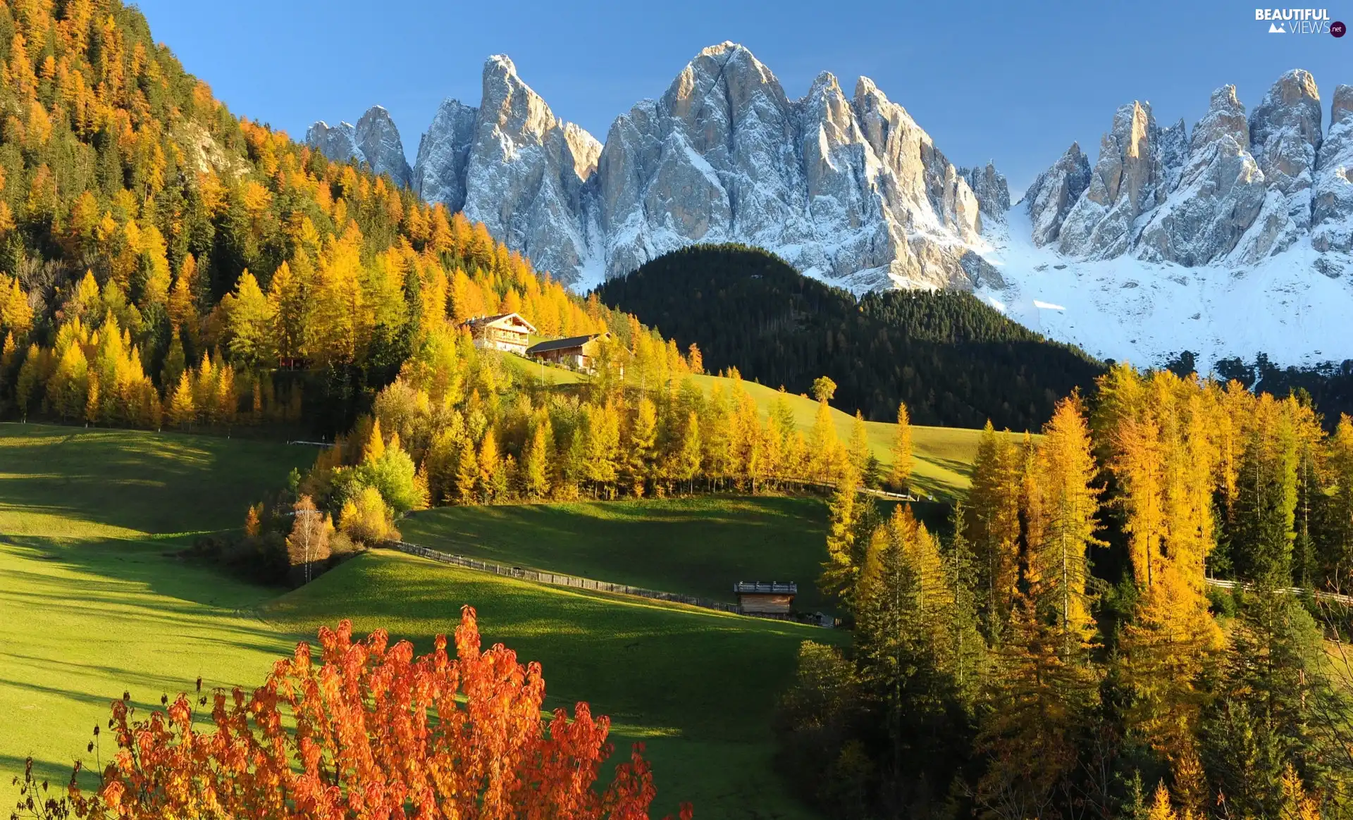 Mountains, autumn