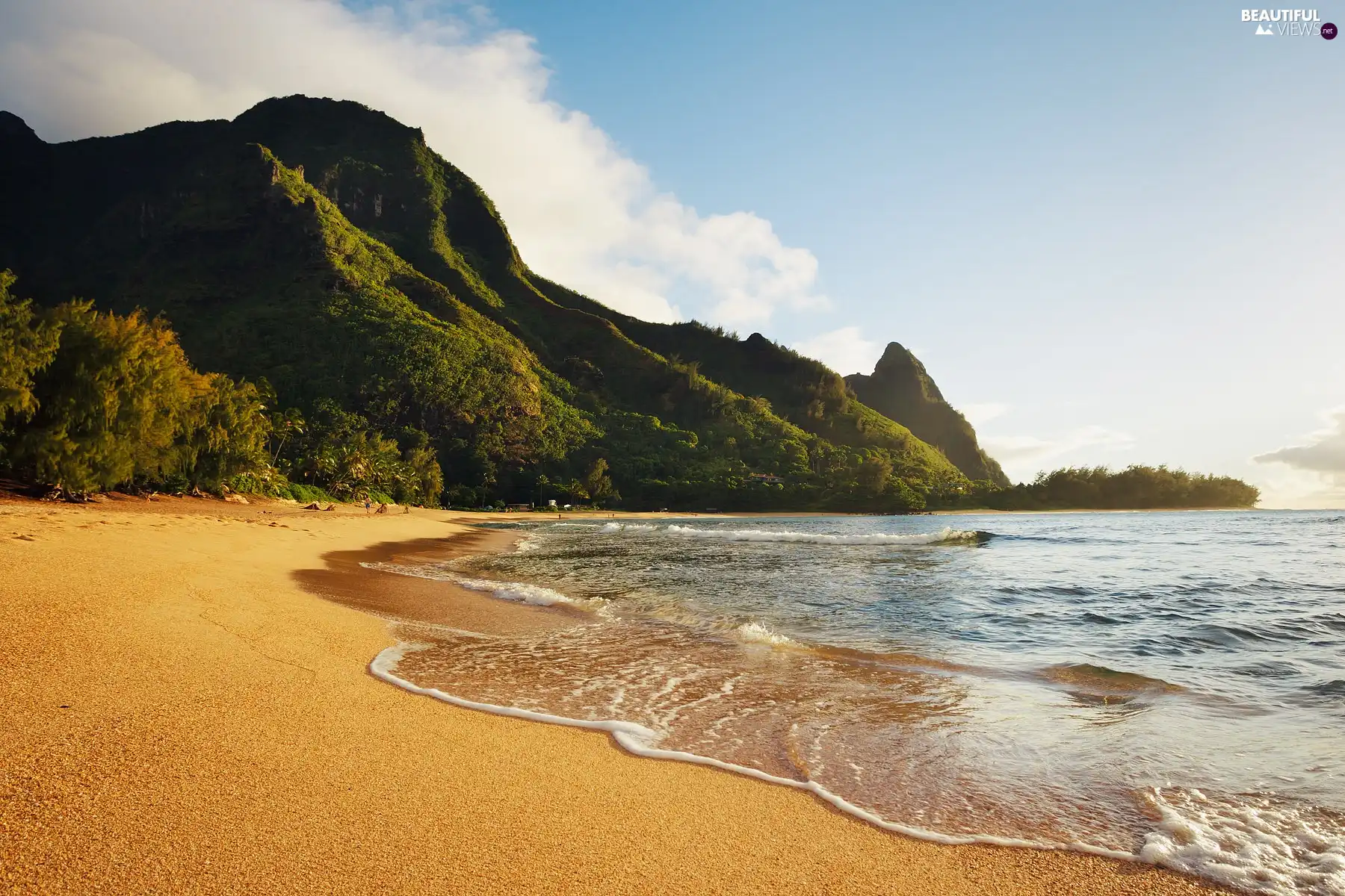 Mountains, sea, Beaches