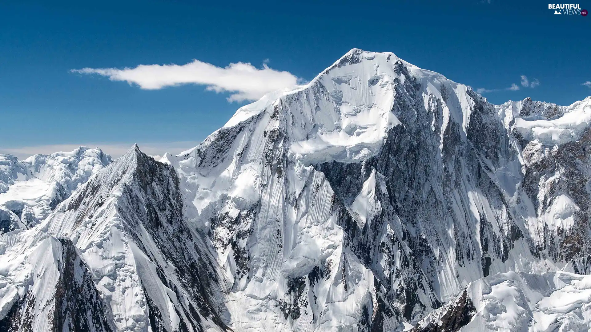 Mountains, peaks