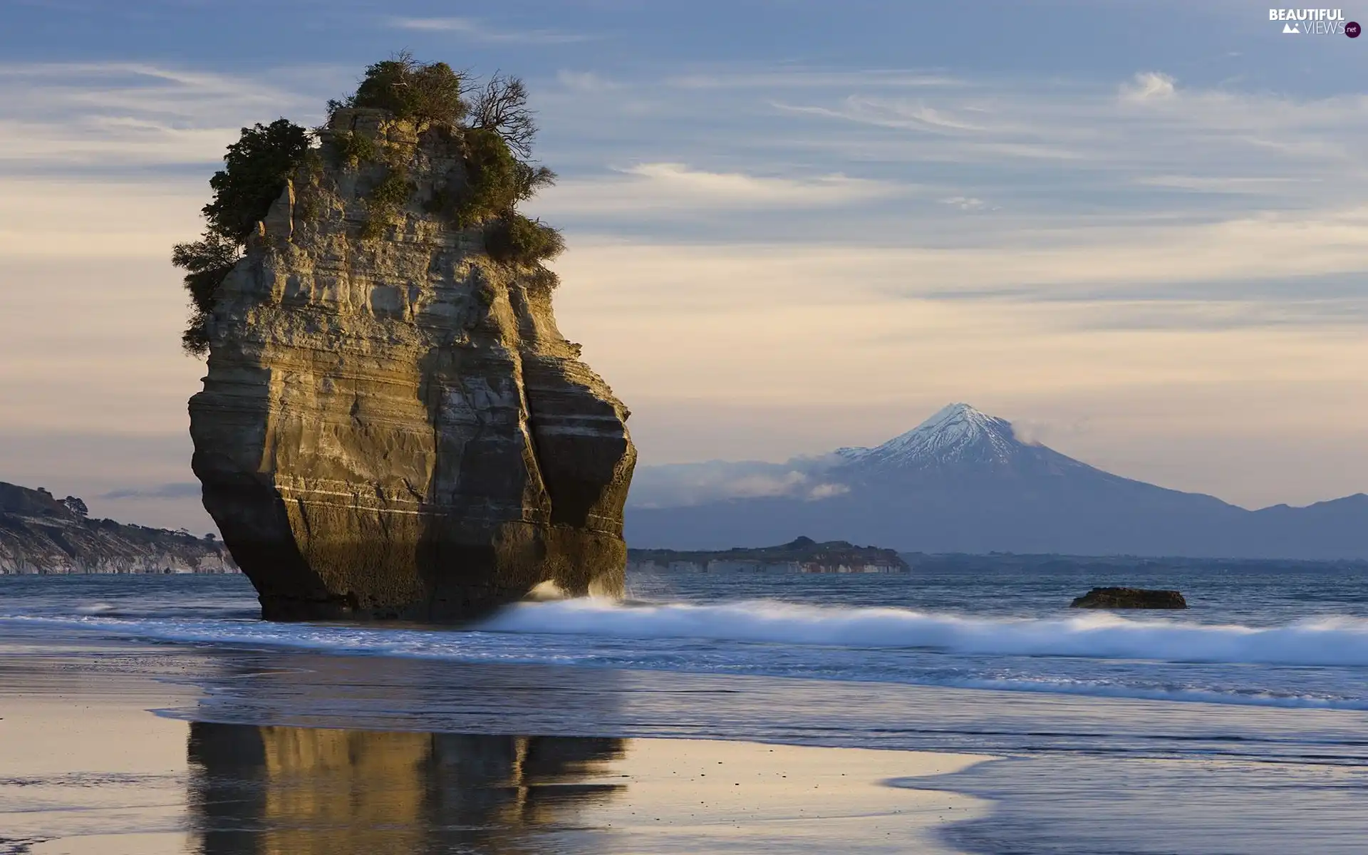 Rocks, sea