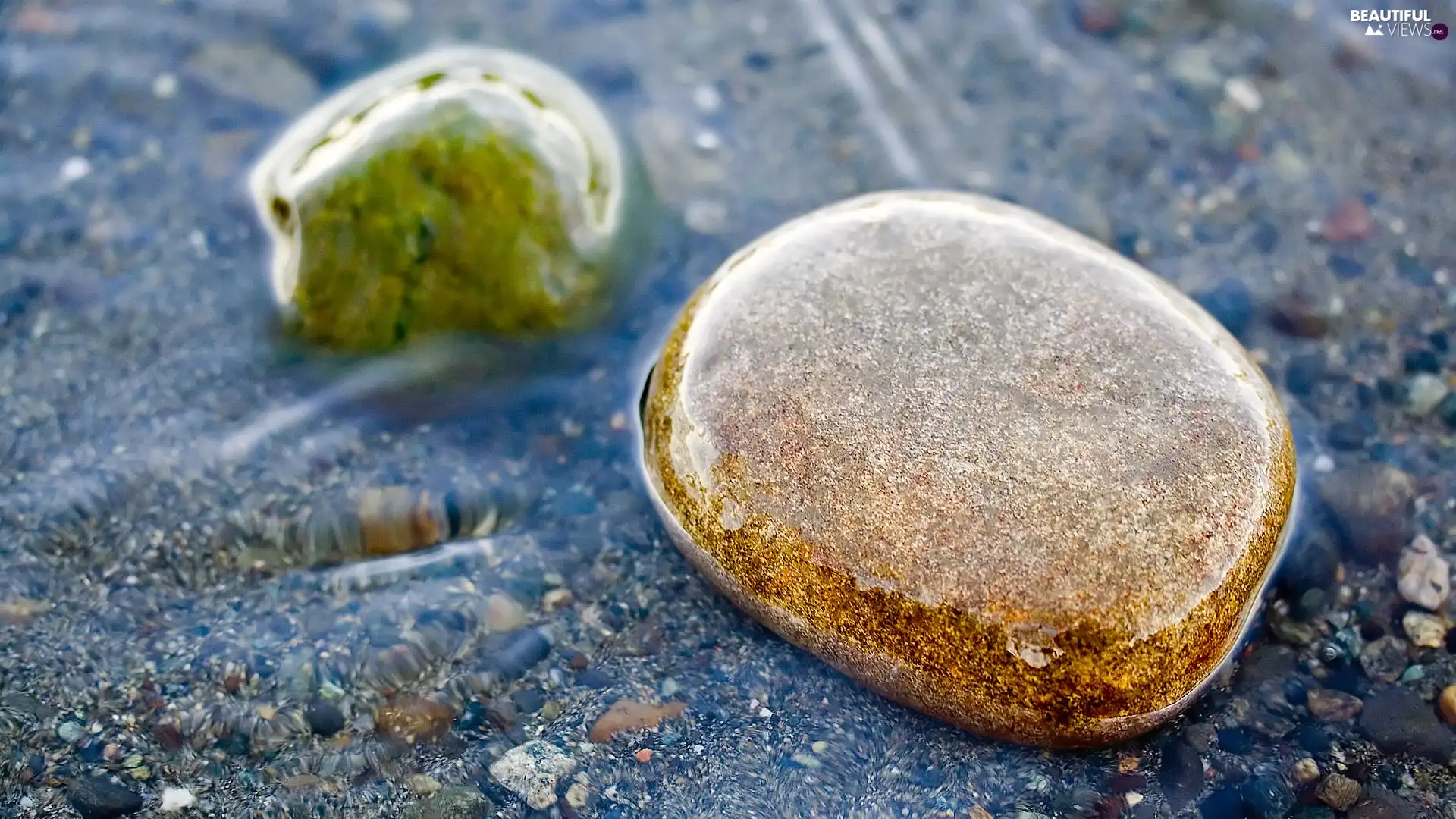 coast, Sand, Stones, Sea